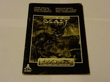 ATARI LYNX Game Manual - Shadow of the Beast - Lot 1