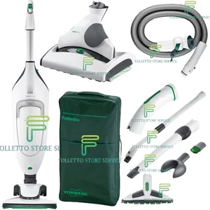 VORWERK FOLLETTO VK 220 S CON PULILAVA SP530 SACCA ACCESSORI LAVAPAVIMENTI 220S - Imagen 1 de 10