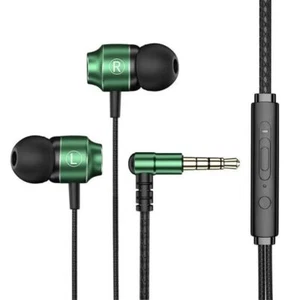 Stereo In-ear Headphones 3.5mm Wired Headset Portable Earbuds - Picture 1 of 17