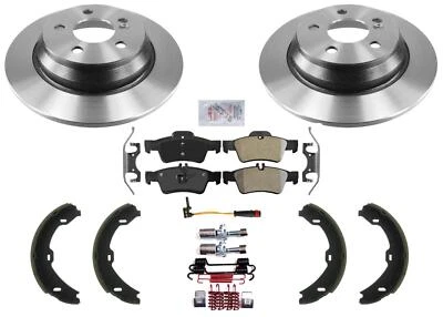 Pastillas de rotores de freno de disco trasero tracción trasera para Mercedes Benz S430 S500 04-06 Foto 1 de 4