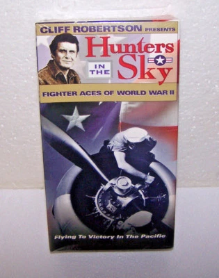 Hunters in the Sky VHS Tape Vol 4 Fighter Aces of World War ll Movie VCR USA NEW - Image 1 of 2