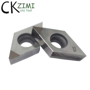 2Pc DCGT11T304 CBN Turning Insert High hardness CNC Boron Nitride Diamond Insert - Bild 1 von 5