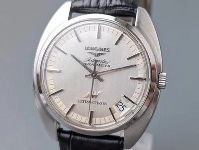 Reloj Longines Ultra Cronómetro Automático Hombre Años 60 De Colección 34mm Foto 1 de 4