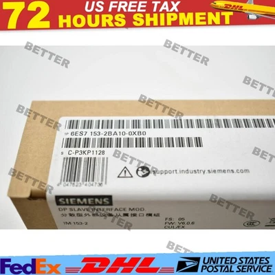 6ES7153-2BA10-0XB0 Siemens 6ES7 153-2BA10-0XB0 New In Box Expedited Shipping - Image 1 of 4