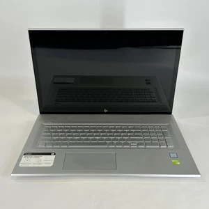 HP Envy 17 Silver FHD TOUCH i7-8550U 1.80GHz 12GB RAM 1TB SSD - Bent Frame - Picture 1 of 15