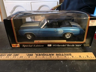 Chevrolet Chevelle SS454 1971 auto con caja gratuita Foto 1 de 4