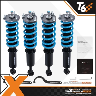 Maxpeedingrods T6 Coilovers 24 Way Damper Adjustable For Lexus Is300 2000-2005 - Image 1 of 4