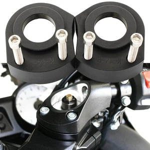 Fit For Kawasaki ZX-14R ZZR1400 2006-2022 2007 Handlebar Riser Clamp Mount Kit - Picture 1 of 7