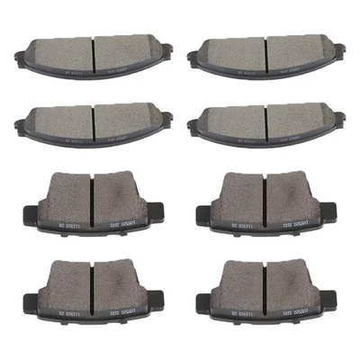 For 05-07 Ford Five Hundred Brake Pads Front Rear Left Right 8pcs Brake Pads - Image 1 of 4