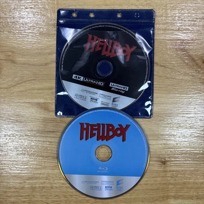 Hellboy - 2004 (4K UHD, Blu-ray, 2 Disc) Discs Only - No Artwork Foto 1 de 4