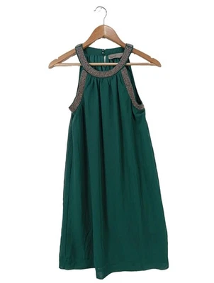 VERO MODA Vestido de cuello Halter Mujeres Vestido Talla EU 38 verde - Imagen 1 de 4