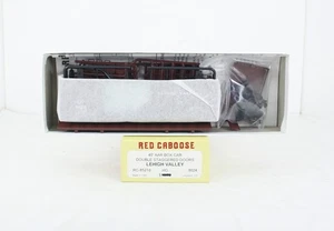 HO Red Caboose RC-8521d Lehigh Valley 40’ AAR Box Car Double Door LV 8024 - Picture 1 of 3