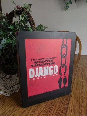 Django Unchained BluRay Steelbook 3 Disk Set (Target Exclusive Rare)  - Image 1 of 4