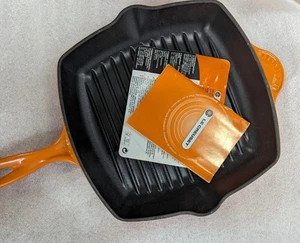 Padella griglia quadrata in ghisa smaltata Le Creuset 10-1/4 pollici - Foto 1 di 6