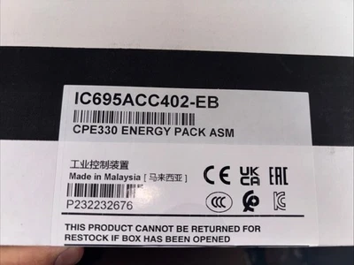 New In Box Emerson/GE IC695ACC402 Fanuc PLC Module - Image 1 of 2