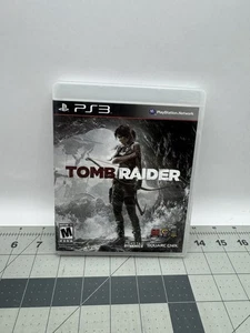 Tomb Raider (Sony PlayStation 3, 2013) Complete With Manual CIB PS3 TESTED - Picture 1 of 4