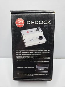 Dock uscita MP3 SM Pro Audio IPOD mai usato scatola aperta ebano - Foto 1 di 4