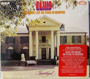 ELVIS PRESLEY CD x 2 Recorded Live In Stage In Memphis LEGACY UK SEALED + Promo - Bild 1 von 5