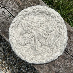 Alpaca Wool Beret Hat - Picture 1 of 5