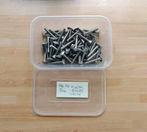 M6 A2 X 40mm Carriage Bolts X 56 - Bild 1 von 2