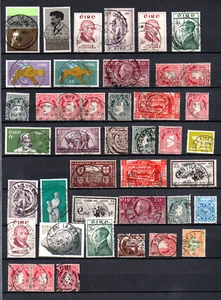 Ireland 1917/77 old collection used stamps (38x) with nice cancels - Picture 1 of 1