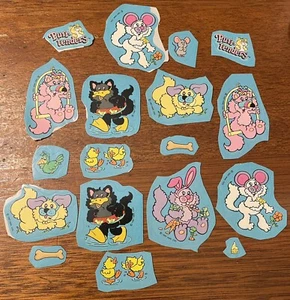 Vintage 1987 Purr Tenders Lot Of 18 Stickers  Hallmark Cards Animals - Picture 1 of 5