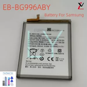 FOR Samsung EB-BG996ABY Battery For Galaxy S21+ Plus 5G SM-G996 3.88V 4800mAh - Picture 1 of 8