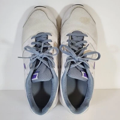 Nike Women's Downshifter 6 Running Shoes Comfort Stability Size 8.5 White/Purple - Image 1 of 4