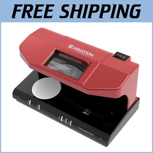 Multi-Currency Counterfeit Detector - Ultraviolet and Magnetic Ink, Easy to Use - Picture 1 of 6