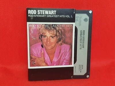 Rod Stewart - Greatest Hits Vol 1 (Paper Label) (1979) Cassette RARE (VG+) - Image 1 of 2