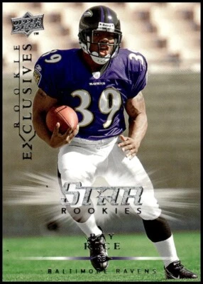 2008 Upper Deck Rookie Exclusives #RE42 Ray Rice - Image 1 of 2