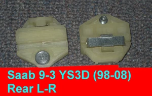 Saab 9-3 Window Regulator Repair Kit YS3D (1998-2008) - REAR L-R (1) FAST - Bild 1 von 6