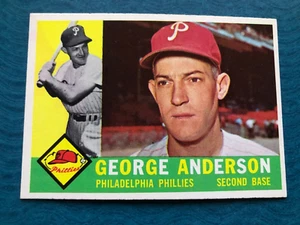 Tarjeta de béisbol 1960 Topps George "Sparky" Anderson #34 (nm) - Imagen 1 de 2