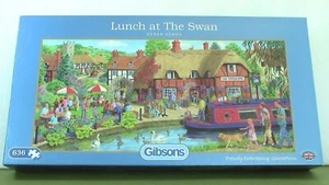 Ravensburger/Gibsons Der Schwan/Shoppe/Rapunzel 3 Stichsägen, komplett: siehe Nahaufnahmen - Bild 1 von 7