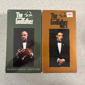 The Godfather 1 & 2 VHS, 1997, 2-Tape Set, Widescreen) - Picture 1 of 4