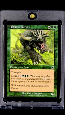 2003 MTG Magic The Gathering Scourge #129 Titanic Bulvox *Only Printing* - Image 1 of 4