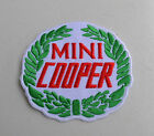 Patch Vintage Mini Cooper England Aufnäher Aufbügler Badge Racing