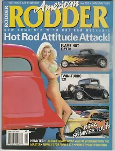 REVISTA AMERICAN RODDER "¡ATAQUE ACTITUD HOT ROD!" ENERO 1998 - Imagen 1 de 3