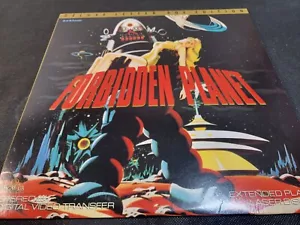 FORBIDDEN PLANET DELUXE LETTERBOX EDITION LASERDISC VERY NICE - Picture 1 of 11