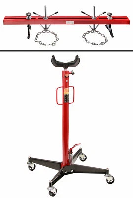 Motorbrücke Motorträger Motorhalter + Getriebeheber 500 KG Motorheber Hydraulik - Bild 1 von 4