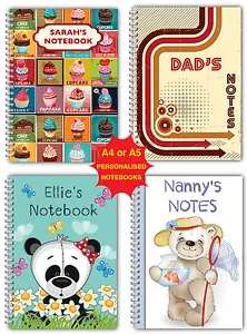 CUADERNOS PERSONALIZADOS A5/A4/CUADERNO PERSONALIZADO/LIBRO DE BOCETOS PERSONALIZADO A4 - Imagen 1 de 39