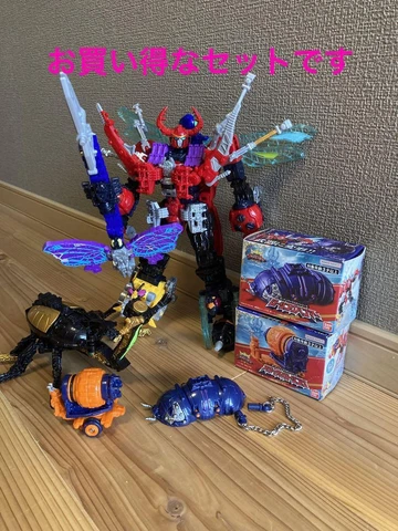 Power Rangers DX King Oger God Kabuto Set & Guardian Weapon Figure Toy Bulk Sale Cover