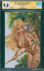 Sheena Queen of the Jungle #2 Leirix Li SIGNED Virgin Variant SS CGC 9.8 - Picture 1 of 2