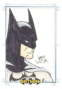 2008 Rittenhouse Archives Batman Archives Batman Sketch Card By Jorge Correa Jr. - Picture 1 of 1