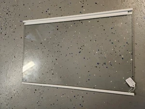 WHIRLPOOL REFRIGERATOR SHELF ASSY GLASS & TRIM W11674478 W10628280 W10628681 - Picture 1 of 6