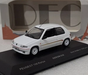 (5) Peugeot 106 Rallye 1995 Blanco 1:43 Odeon ODEON036 ¡EXTREMADAMENTE RARO!! - Imagen 1 de 14