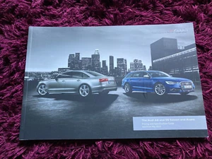 Audi A6 y S6 berlina y folleto Avant 2014, edición Reino Unido, fecha mayo 2013 - Imagen 1 de 3