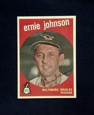 1959 Topps Baseball #279 Ernie Johnson Baltimore Orioles NM-MT FREE SHIP 