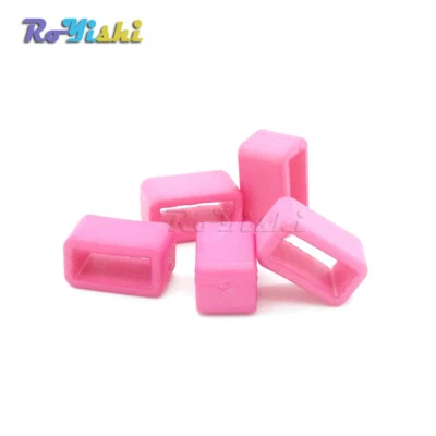 13pcs 3/8" MIX Color Plastic Keeper Belt Loop Buckles Dog Backpack Straps - Image 1 of 2