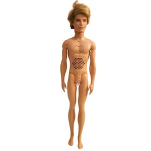 Barbie Sweet Talking Ken 2010 Mattel Ultimate Boyfriend T7432 corazón pecho - Imagen 1 de 12